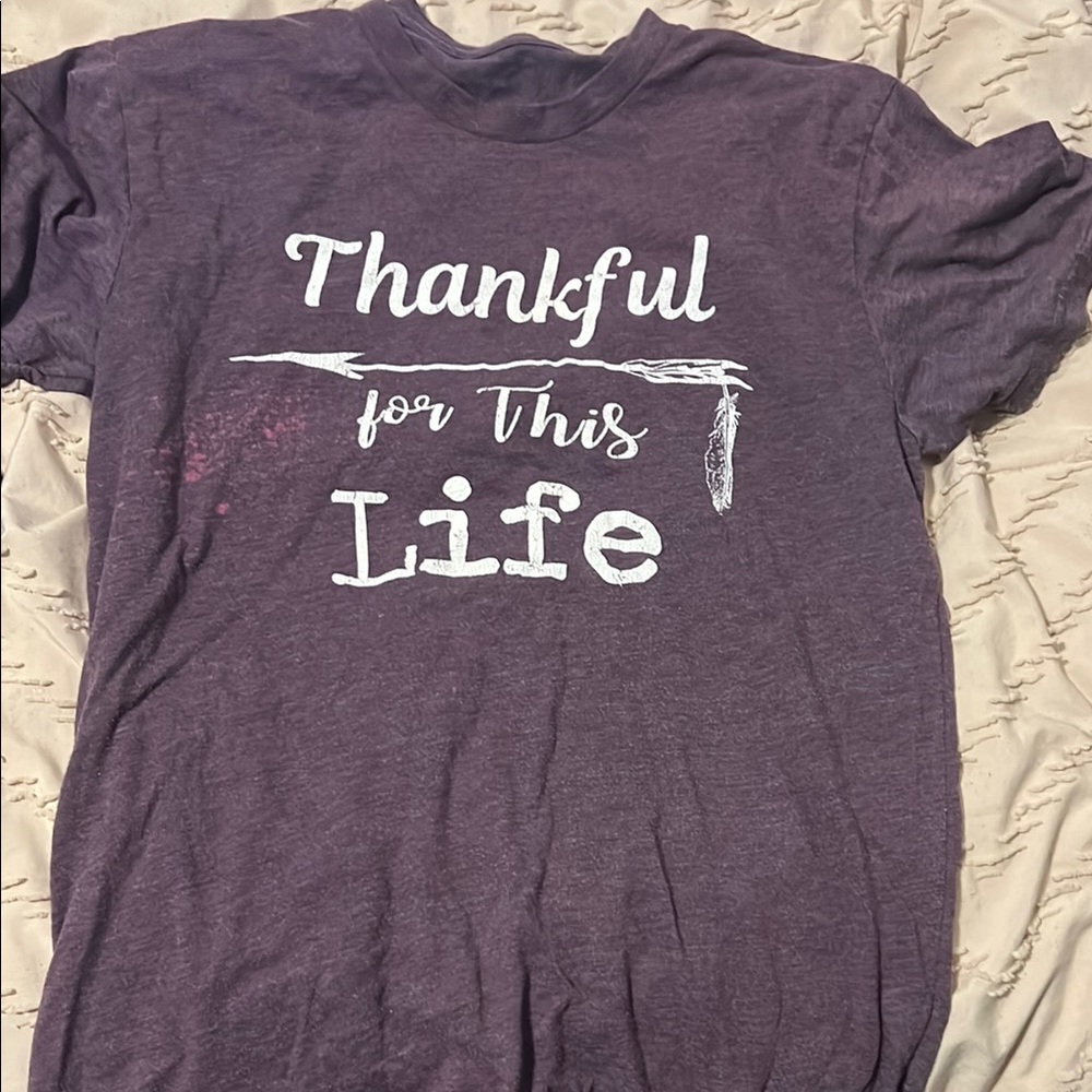 Purple Graphic T-Shirt